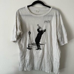 VINTAGE PARIS JAZZ T SHIRT